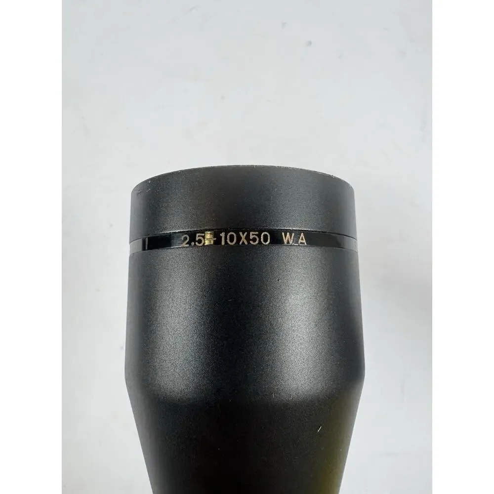 Simmons Pro 50 Fully Coated 2.5-10x50 Rifle Scope clear lenses